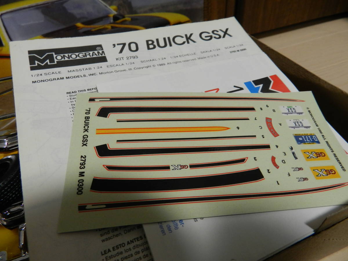 １／２４　1970　BUICK　GSX　＜MONOGRAM＞_画像7