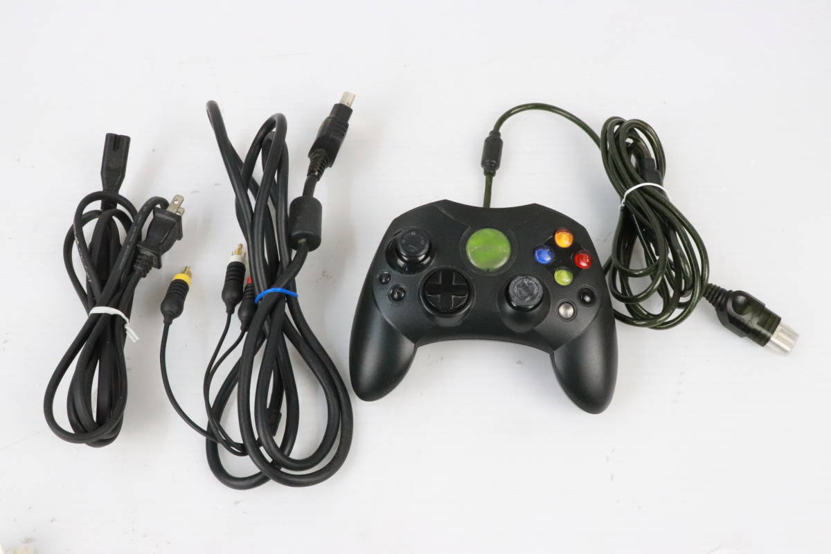 1円～★未検品★Xbox エックスボックス 初代 初期 本体 F23-00066 ゲーム機 マイクロソフト Microsoft TVゲーム テレビゲーム R255_画像8