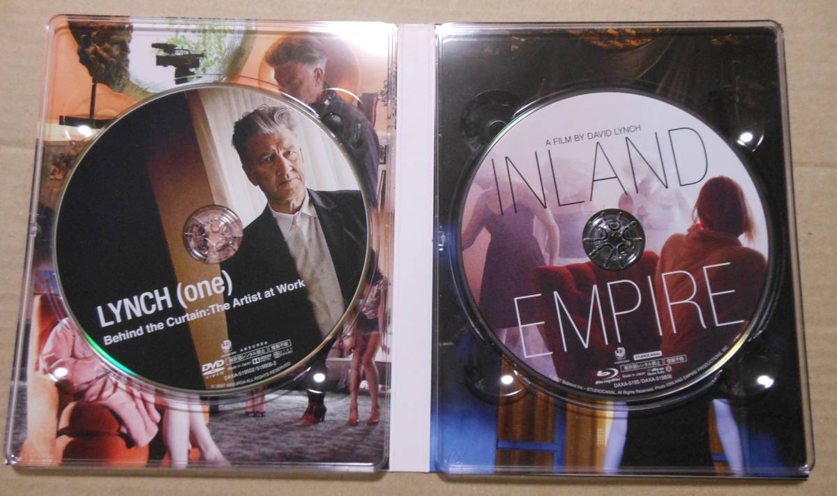 廃盤Blu-ray/インランド・エンパイア/デイヴィッド・リンチ/ローラ・ダーン/ドキュメンタリー「リンチ1」を収録した特典DVD付き2枚組_画像3