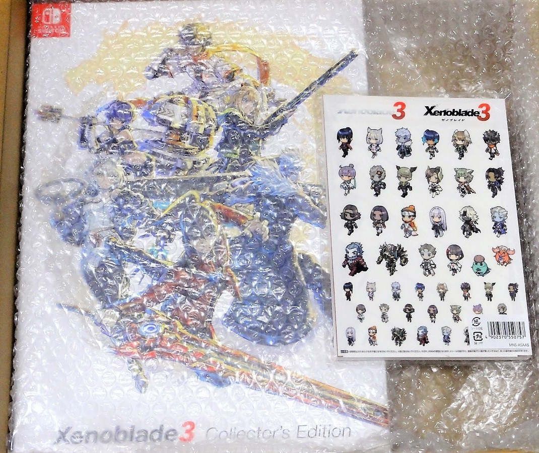 新品未開封】ゼノブレイド3 コレクターズエディション(特典のみ 新品未開封】ゼノブレイド3 コレクターズエディション(特典のみ