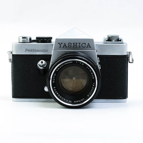 YASHICA ヤシカ Pentamatic ペンタマチック AUTO YASHINON F1.8 5.5cm 一眼レフ フィルムカメラ レンズセット ジャンク #35524_画像1