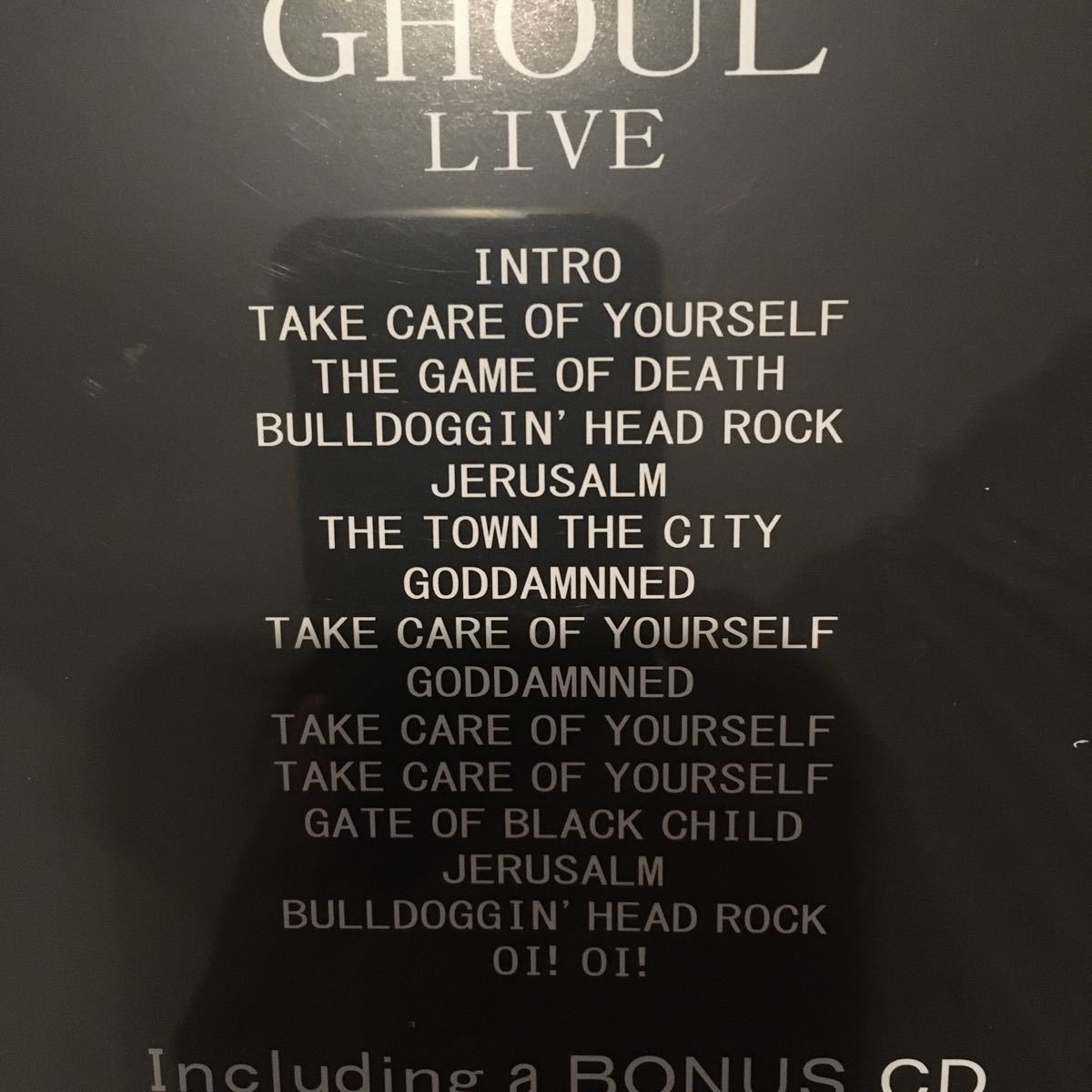 GHOUL LIVE DVD + CD /GAUZE GISM_画像3