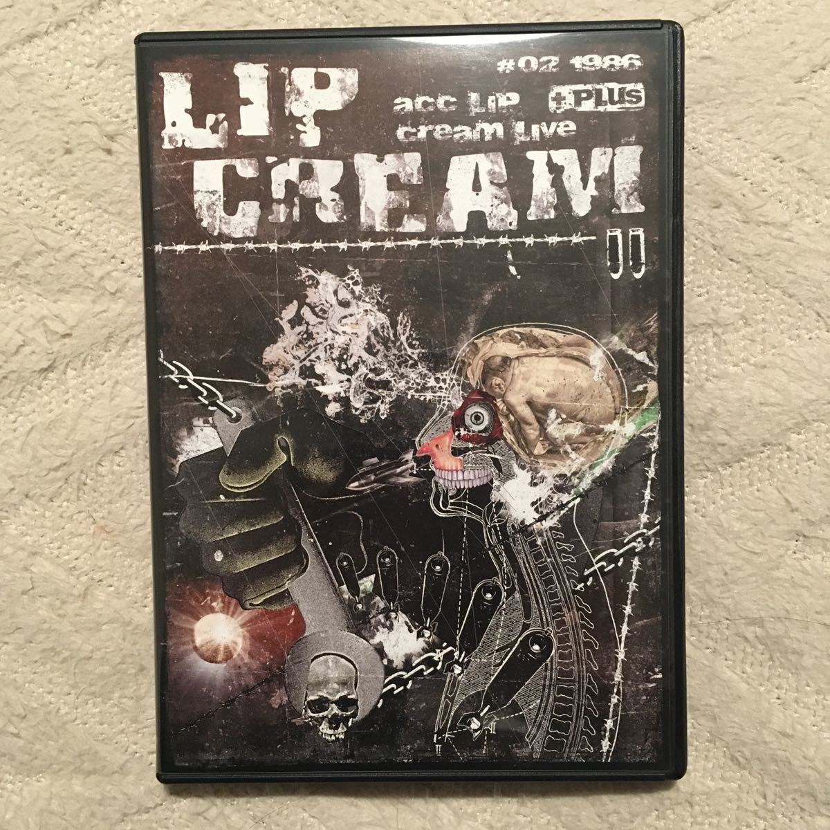 LIP CREAM #02 1986 ACC LIP CREAM LIVE +PLUS DVD /GAUZE GISM_画像1