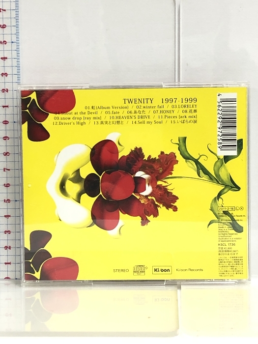 TWENITY 1997-1999 Ki/oon Sony キューン ソニー L'Arc~en~Ciel CD_画像2