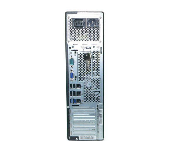 富士通 PRIMERGY TX1320 M3 (PYT1323T2S) Xeon E3-1220 V6 3.0GHz メモリ 8GB HDD 1TB×2(SATA 2.5インチ) DVD-ROM 動作確認済み_画像3