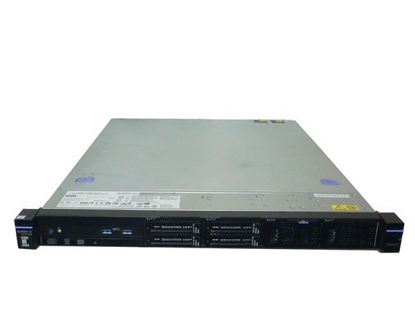 Lenovo System X3250 M6 3633-AC1 Xeon E3-1230 V5 3.4GHz メモリ 24GB HDD 300GB×4(SAS 2.5インチ) DVDマルチ AC*2 動作確認済み_画像1