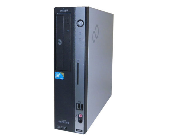 Windows7 富士通 ESPRIMO FMV-D5290 Core2Duo-E8400 3.0GHz 4GB 160GB DVD-ROM 中古PC デスクトップ 本体のみ_画像1