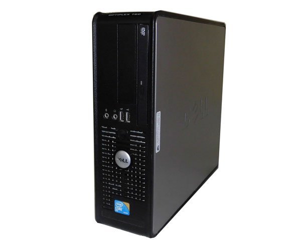 Vista DELL OPTIPLEX 760 SFF Core2Duo E7500 2.93GHz 2GB 80GB 小難あり(光学ドライブ不良)_画像1