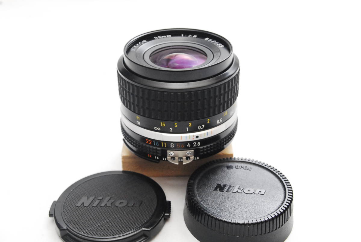 Nikon 35mm 1:2.8 (Ai-S) 良品 01-25-13_画像1