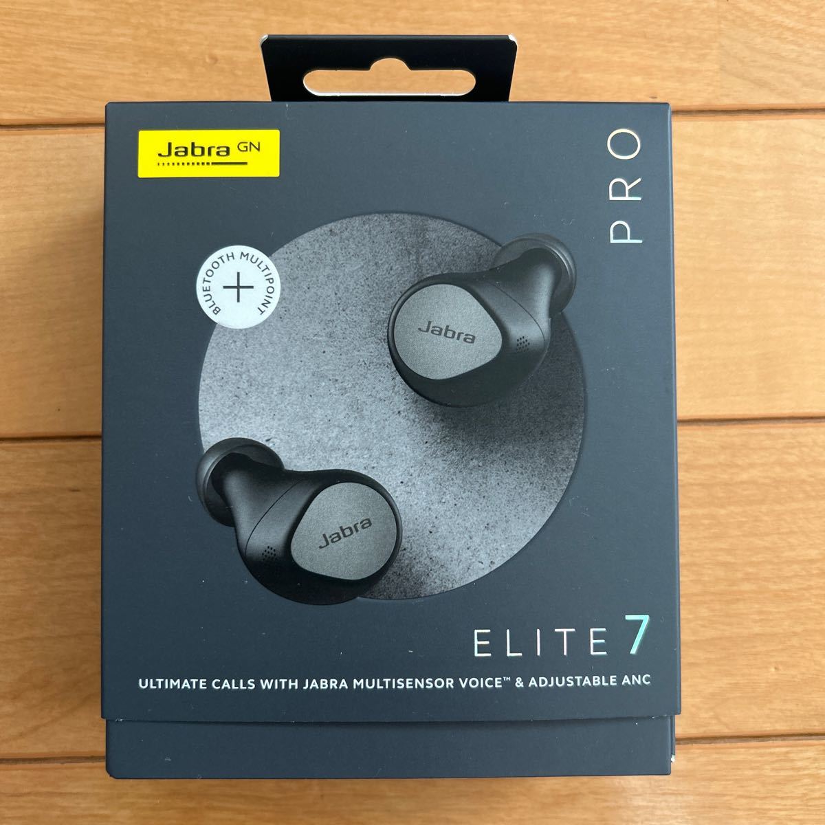 新品未開封 Jabra Elite 7 Pro ワイヤレスイヤホン チタニウムブラックの画像1