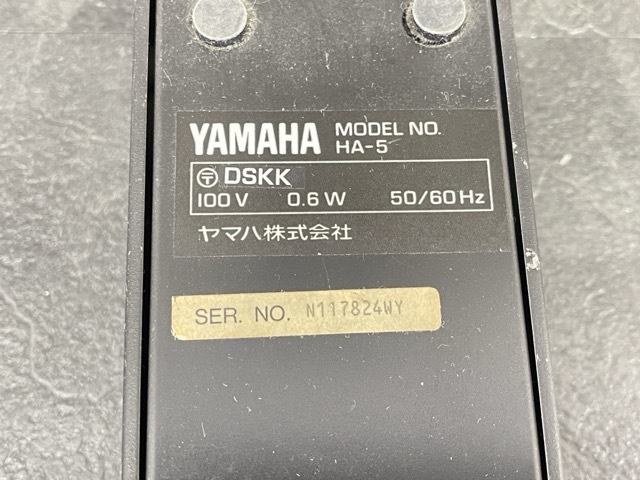 フォノイコライザー 【中古】動作保証 YAMAHA ヤマハ HA-5 PHONO EQUALIZER MMカートリッジ対応 レコードプレーヤー / 71019_画像9