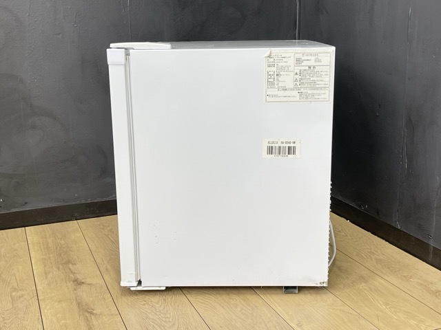 アレジア 1ドア冷凍庫 【中古】AR-BD40 ALLEGiA 36L 2020年製 ノンフロン 小型冷凍庫 小型フリーザー コンパクト ホワイト/71038の画像3