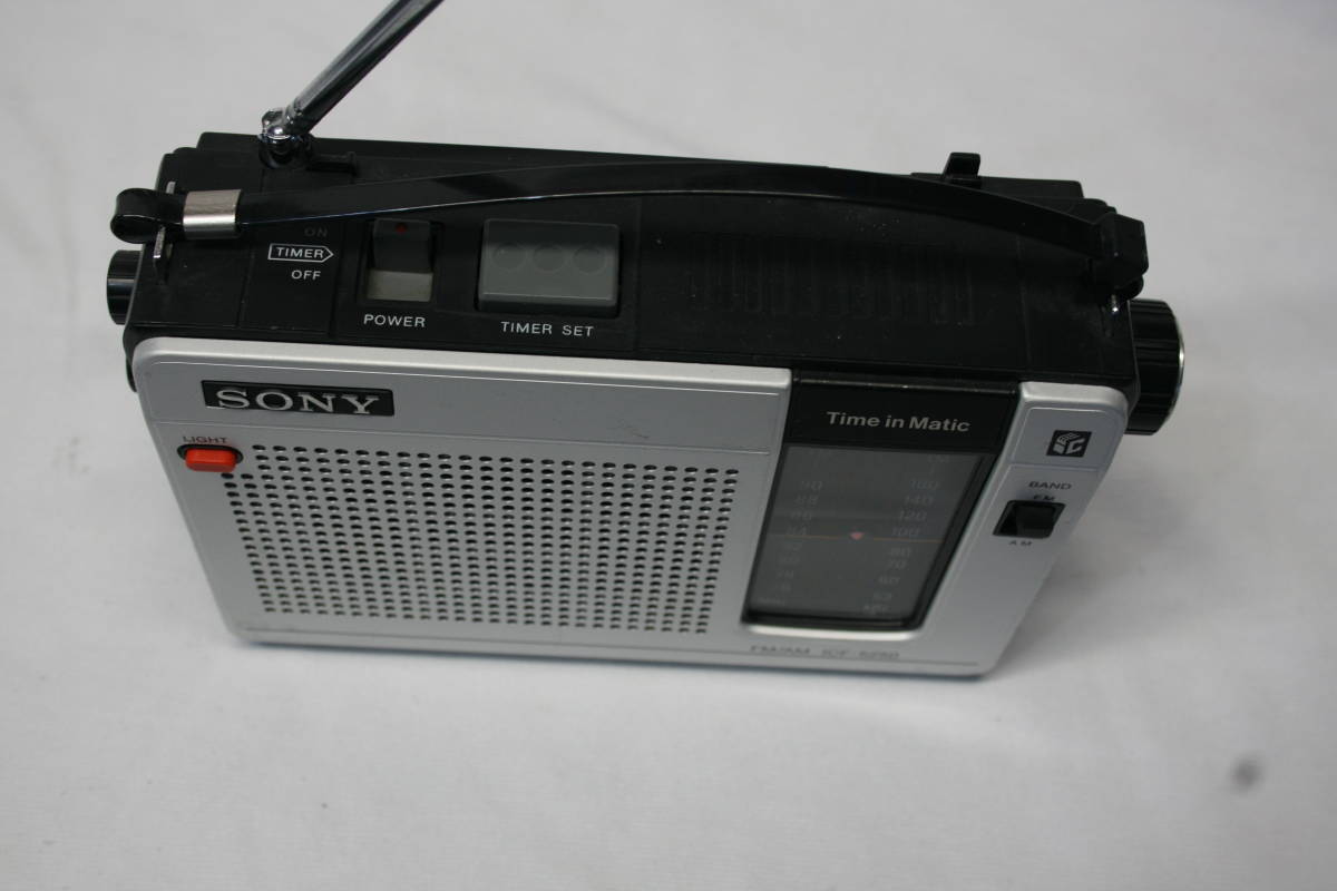 SONY name machine radio ICF-1520 repair goods operation OK beautiful goods 