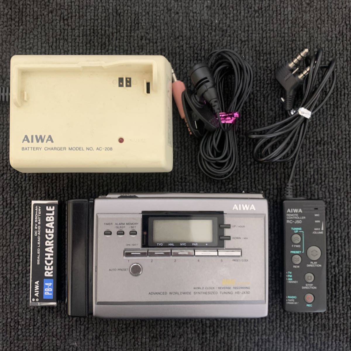 AIWA アイワ HS-JX50 カセットプレーヤー ジャンク 昭和レトロ Yahoo!オークション - AIWA cassetteboy HS-JX50 アイワ