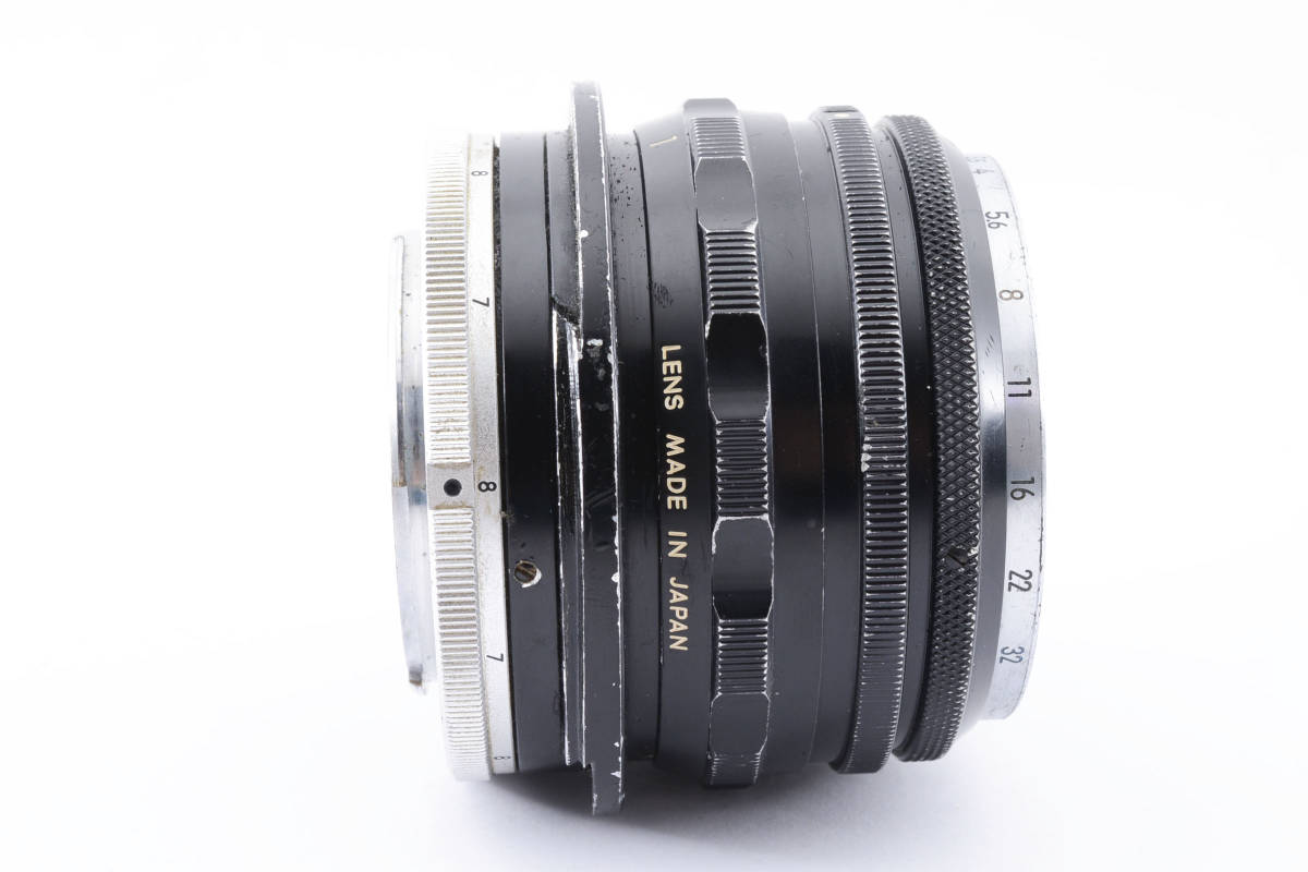 【良品】ニコン Nikon PC-Nikkor 35mm F/3.5 Perspective Shift MF Lens マニュアルフォーカス 5740_画像7