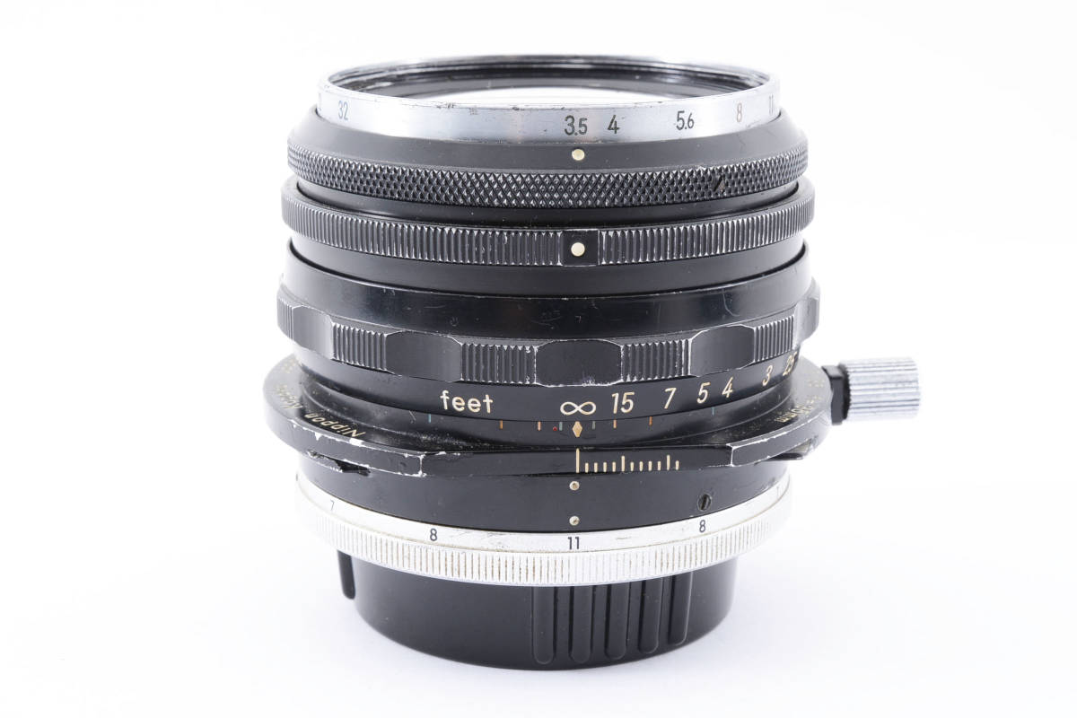 【良品】ニコン Nikon PC-Nikkor 35mm F/3.5 Perspective Shift MF Lens マニュアルフォーカス 5740_画像9