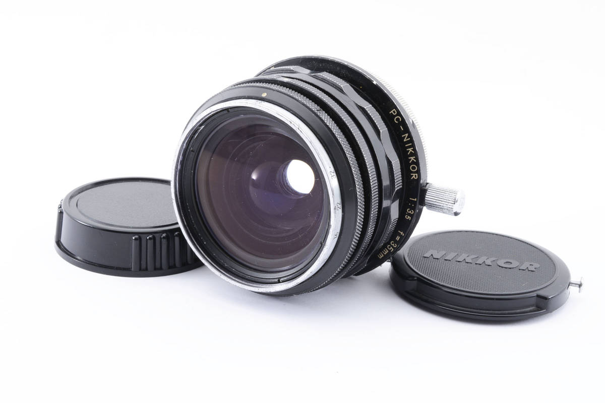 【良品】ニコン Nikon PC-Nikkor 35mm F/3.5 Perspective Shift MF Lens マニュアルフォーカス 5740