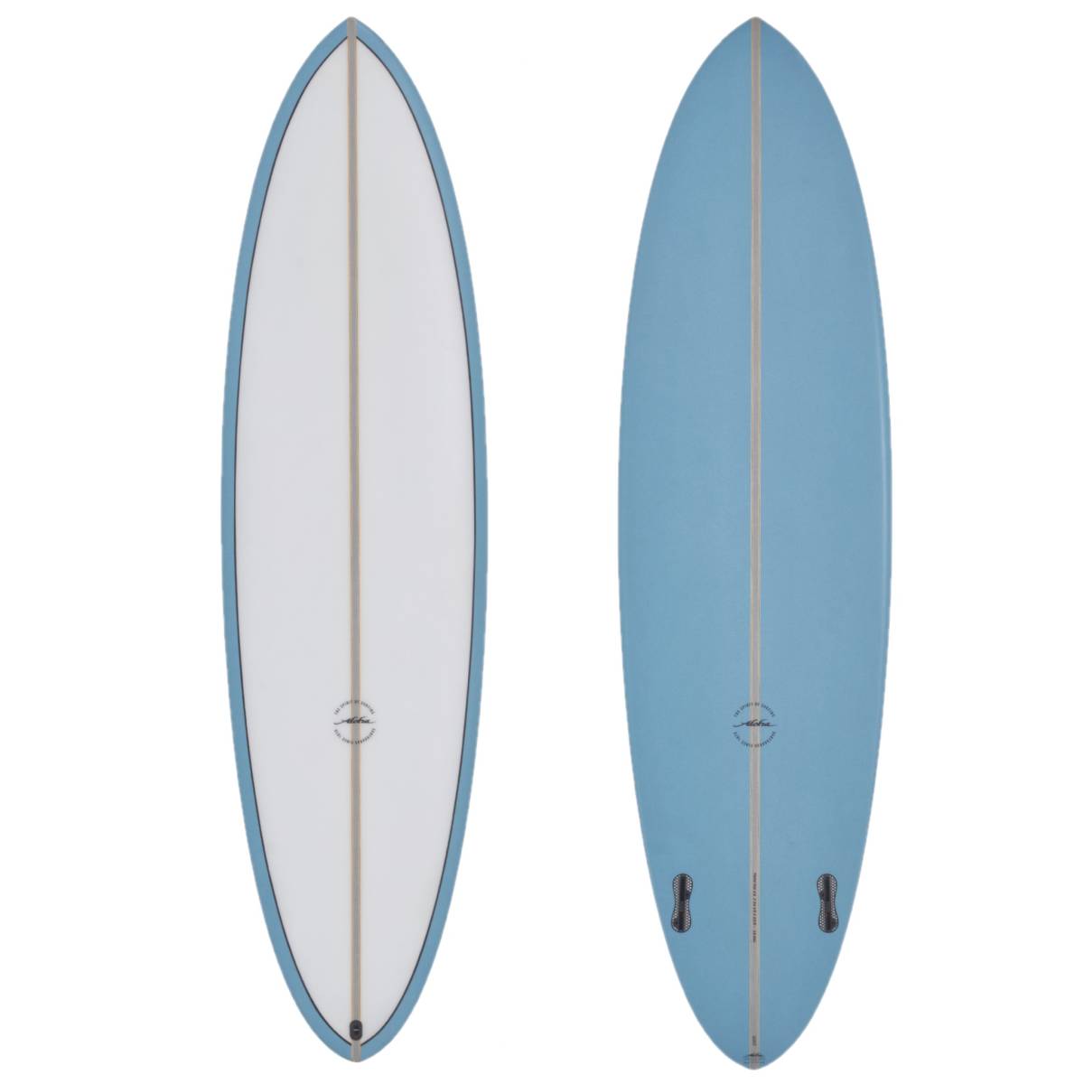 ☆★大特価★☆ 6'6” 37L TWIN PIN BLUE FCS2 PU / ALOHA サーフボード ミッドレングス ツイン ファン オルタナ お洒落 最安値 小波 浮力_画像2