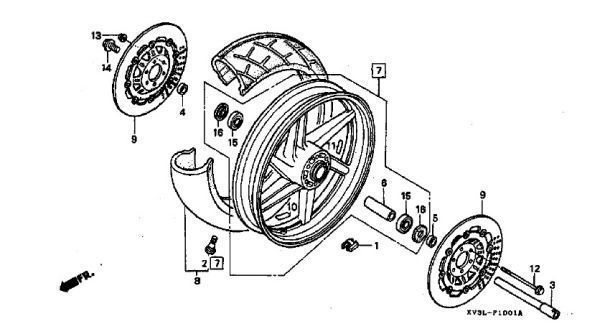 MC21 純正 L クラッチレバー 送料250円～ NSR250R 新品 左 ハンドル クラッチ レバー COMP SE ロスマンズ SP .8.km9_MC21　F-10-1　Fホイル　8