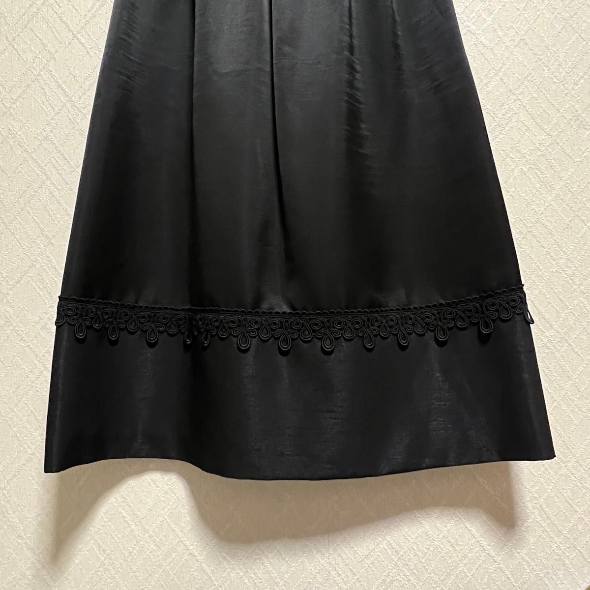 【新品】定価28000円 SCOT CLUB スコットクラブ ワンピース ドレス パーティドレス 結婚式 ブラック 黒