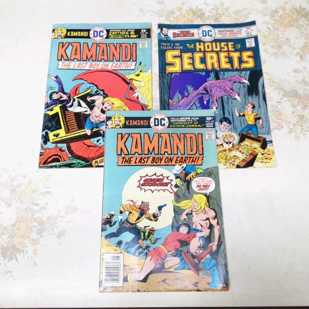 [ Junk ] American Comics 3 шт. KAMANDI / THE HOUSE OF SECRETS american комикс хорошая вещь .. American Comics No.10