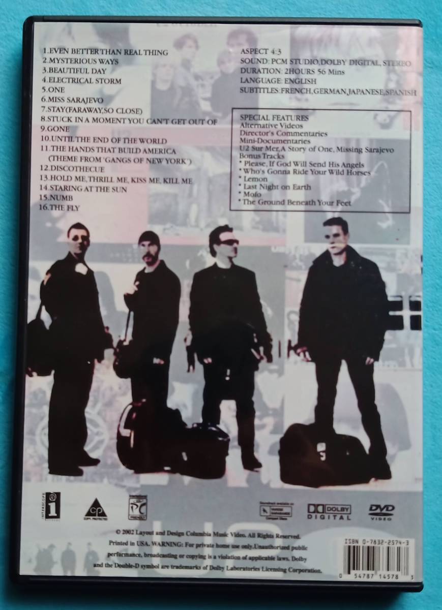 U2 / THE BEST OF 1990-2000【DVD】_画像2