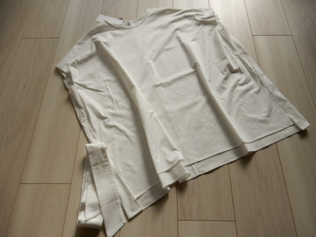  Area Free * новый товар безрукавка cut and sewn лента имеется оттенок белого обычная цена 16500 иен Onward . гора *size38