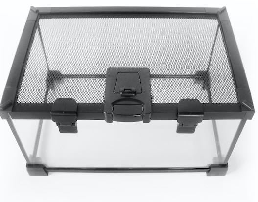 爬虫類両生類飼育ケージ、オリジナル自社製ガラスケージ飼育ケース、30x20x30CM即時発送送料込み_画像4