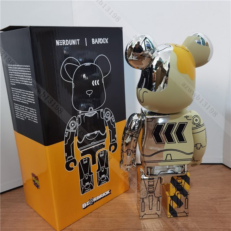 BE@RBRICK × NERDUNIT BARDOX ベアブリック bearbrick コラボ MEDICOM TOY 400% メディコム トイ_画像2