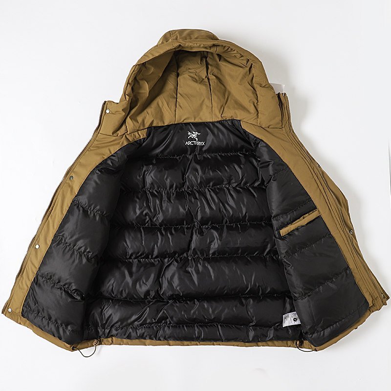 ARC'TERYX Atom AR Hoody アークテリクス 中綿入り ジャケット メンズ 保温 防寒 中綿コート 保暖ブルゾン フード付き Lサイズ_画像3