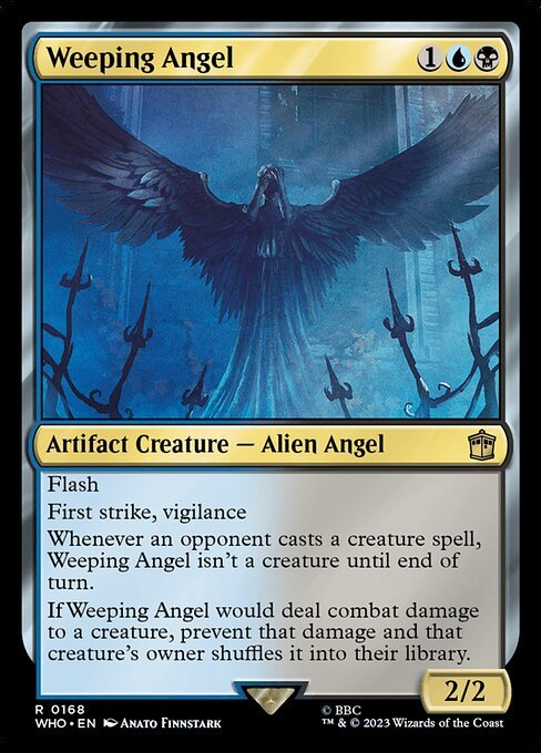 MTG ■金/英語版■ 《嘆きの天使/Weeping Angel》ドクター・フー WHO_画像1