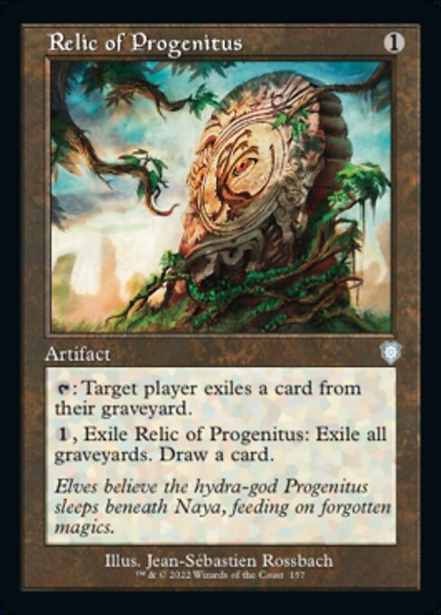 MTG ■無/英語版■ 《大祖始の遺産/Relic of Progenitus》兄弟戦争：統率者　BRC_画像1