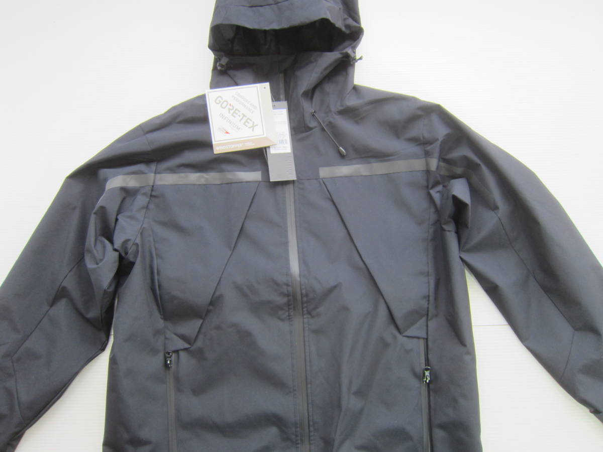 新品◆フェニックスPhenix ゴアテックスGore-Tex スキー スノーボード ウエア パーカー ジャケット L 黒 防水透湿 スノボ / M_画像2