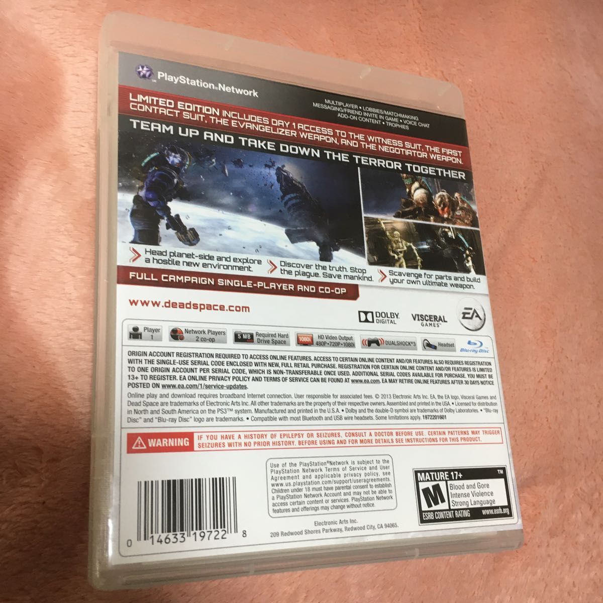 PS3 デッドスペース3海外版