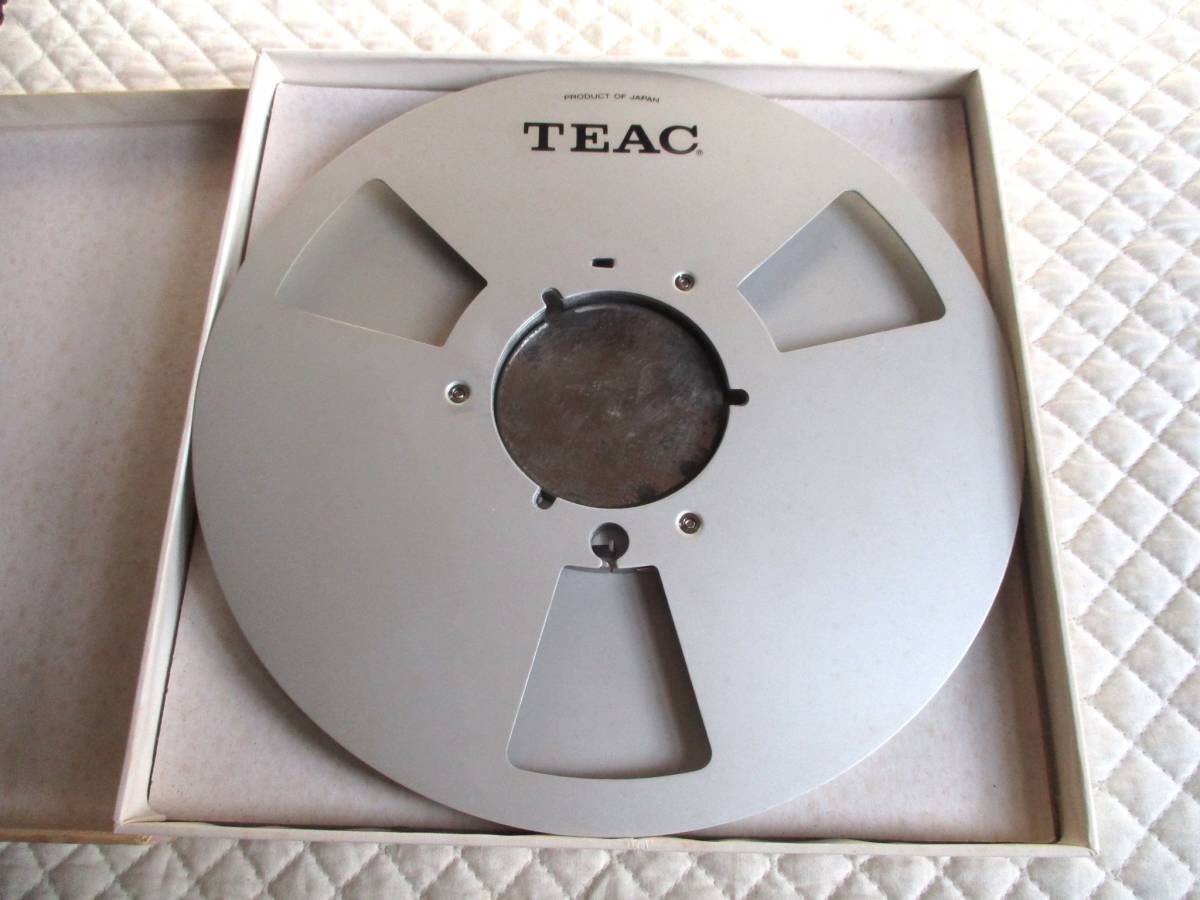 TEAC　RE-1002　10号・1/4インチ、メタルリール（空リール） ①_画像1