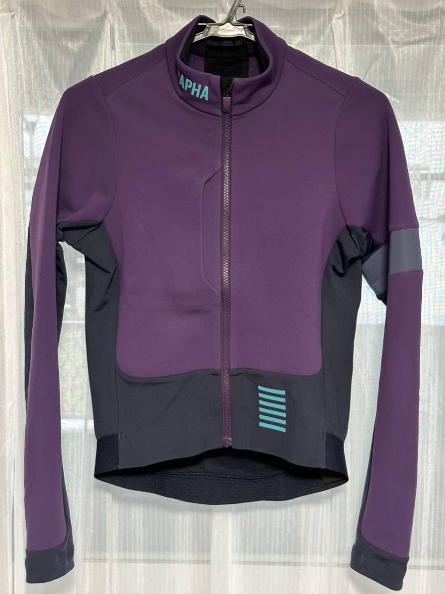 Rapha PRO TEAM WINTER JACKET ラファ プロチーム ウインタージャケット　紫/青系グレー　Sサイズ_画像1