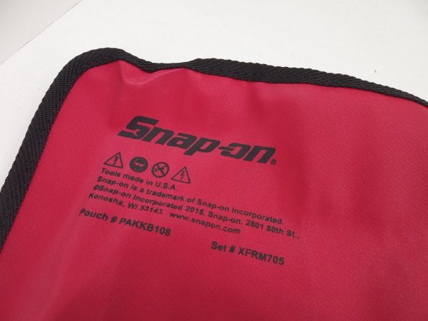 中古 Snap-on スナップオン 高耐久ダブルフレックス・ラチェッティング・ボックスレンチ セット XFRM705_画像2