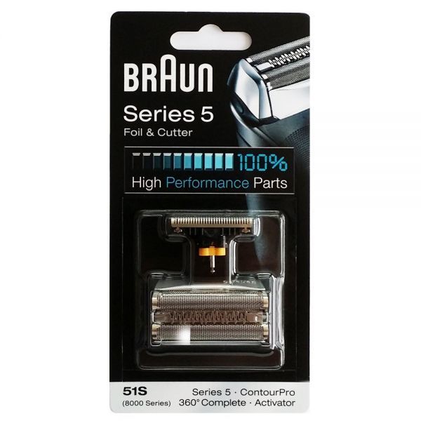 送料198円！ BRAUN F/C51S シリーズ5 ブラウン 替刃 51S コンビパック_画像1