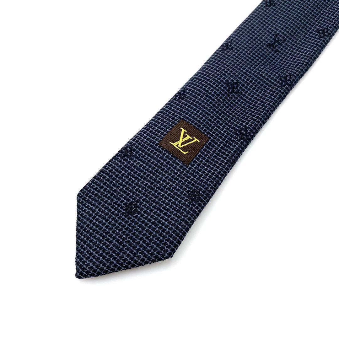 LOUIS VUITTON ルイヴィトン ネクタイ ネイビー ファッション LOUIS VUITTON ルイヴィトン ネクタイ ネイビー ファッション