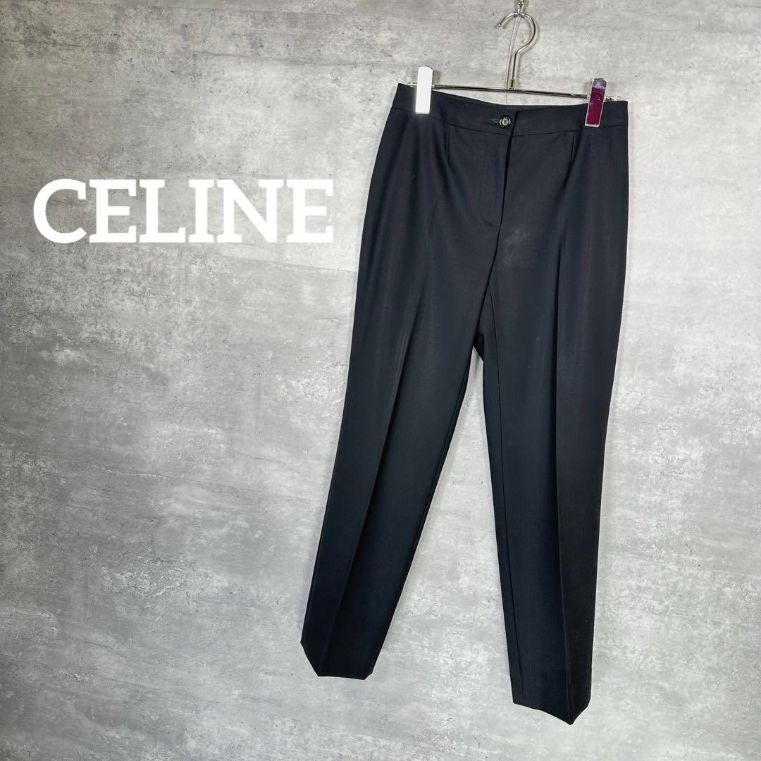 『CELINE』 セリーヌ (38) センタープレスパンツ_画像4