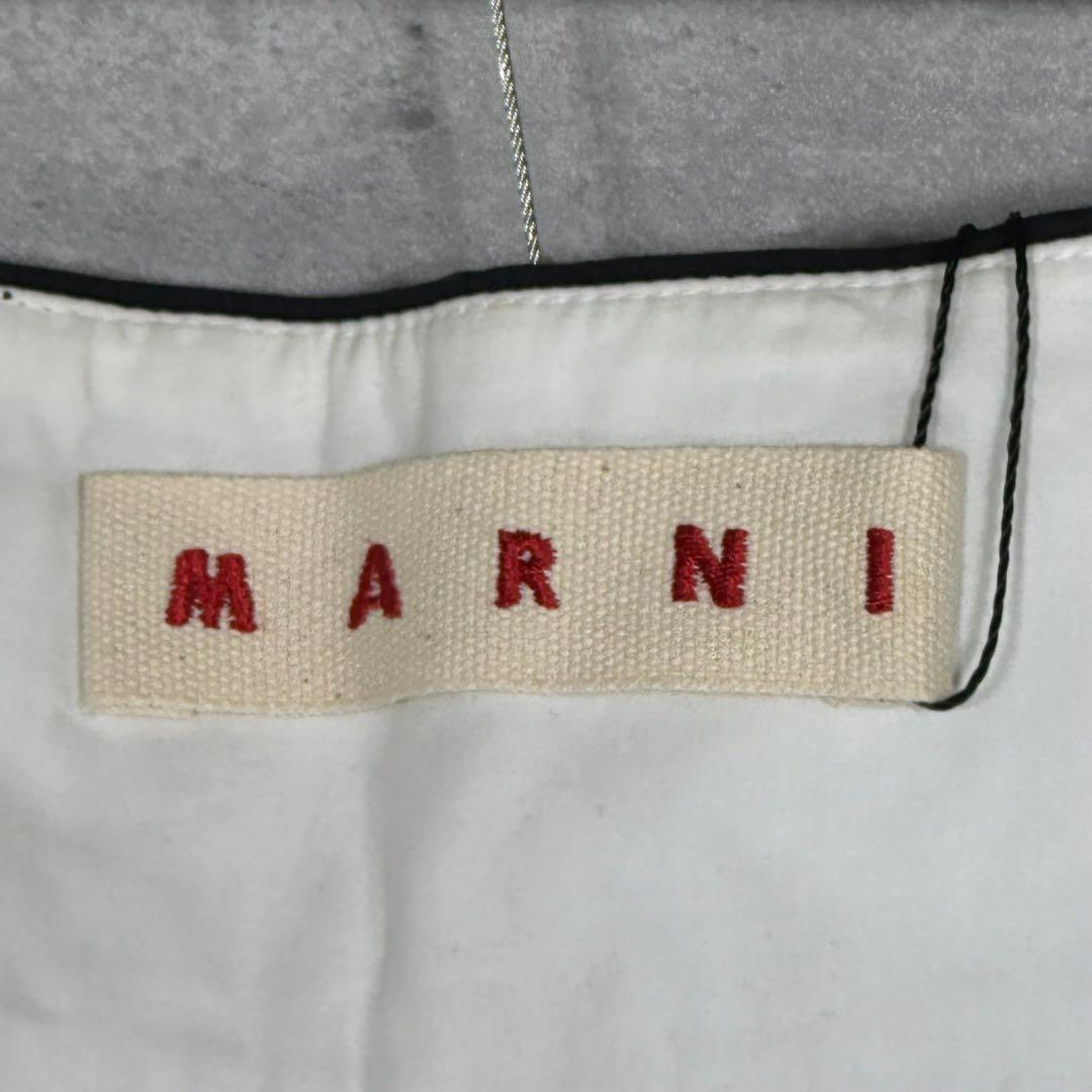 『MARNI』 マルニ (40) ワイド デニムガウチョパンツ_画像6