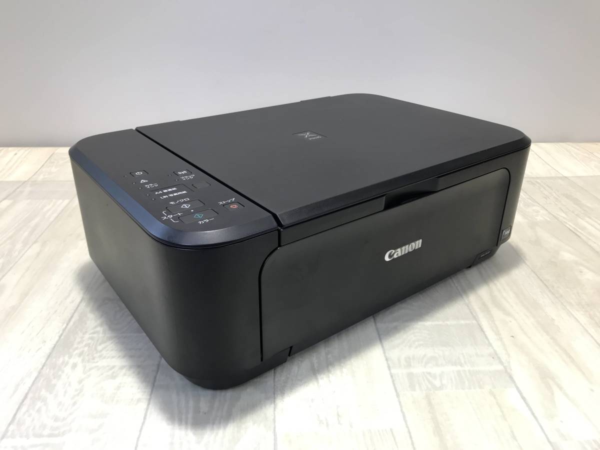 ☆ Canon キヤノン インクジェット プリンター A4対応 複合機 MG3530 ブラック 【 動作確認済 】（PN-3E93）☆_画像1