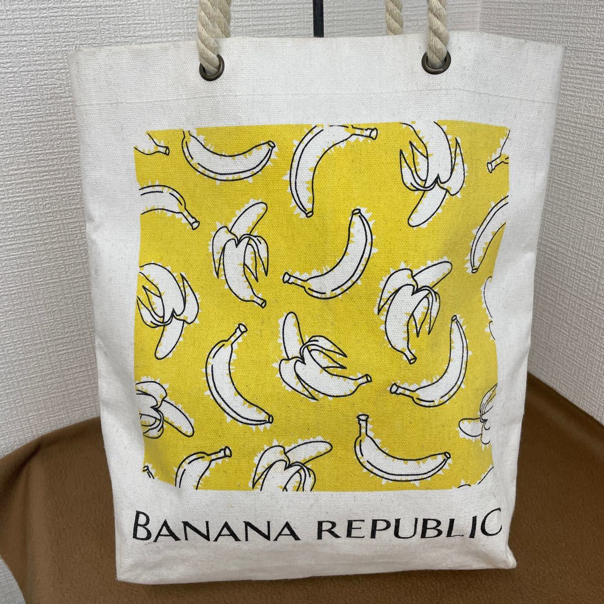 BANANA REPUBLIC トートバッグ 肩掛け バナナリパブリック カジュアル エコバッグ_画像2
