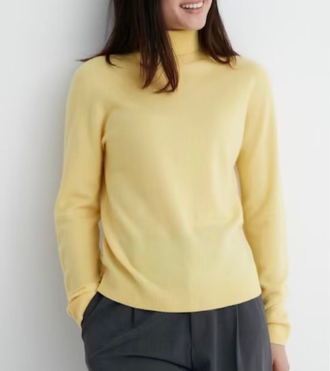 UNIQLO ユニクロ 3Dカシミヤ100%タートルネックセーター長袖 UNIQLO ユニクロ 3Dカシミヤ100%タートルネックセーター長袖
