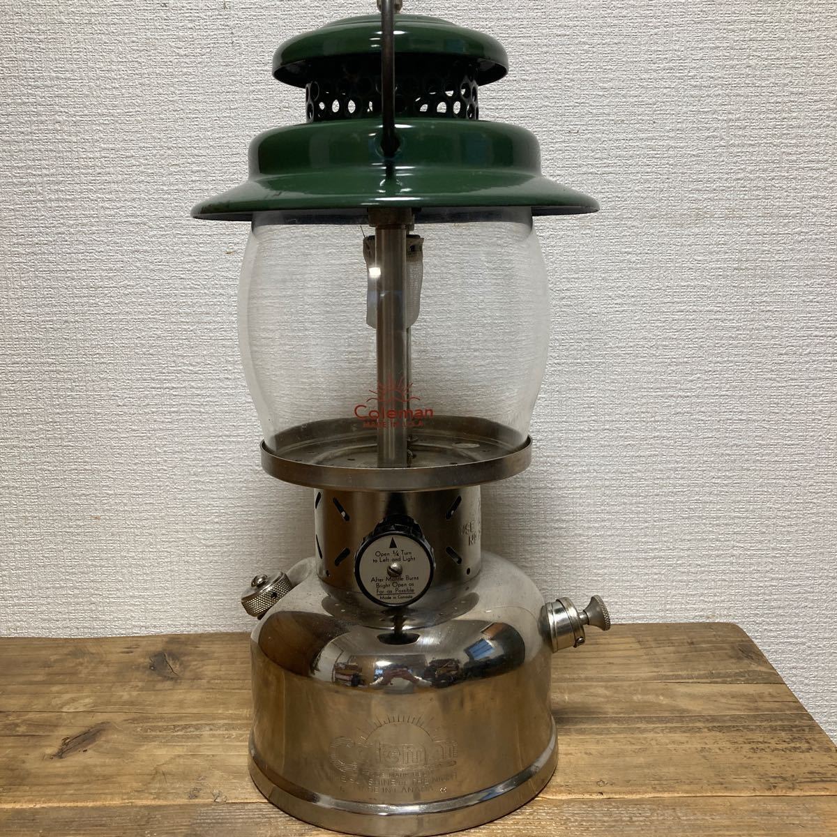 コールマン coleman ランタン lantern 236 カナダ 1955年6月製造 現状品 アメリカ ビンテージ 点灯確認済み 237_画像1