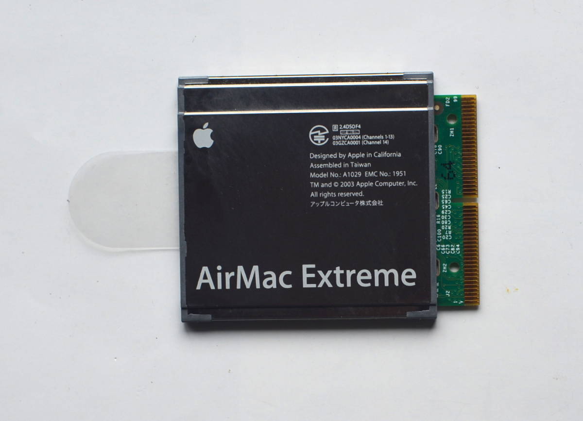 Apple 純正 Airmac Extreme 無線 LAN カード 美の画像2