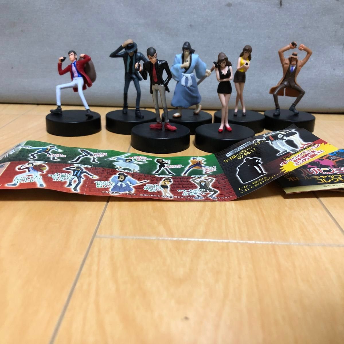 ルパン三世 ボトルキャップフィギュアコレクション Roots Ver 黒 ルパン三世 ボトルキャップフィギュアコレクション Roots Ver 黒