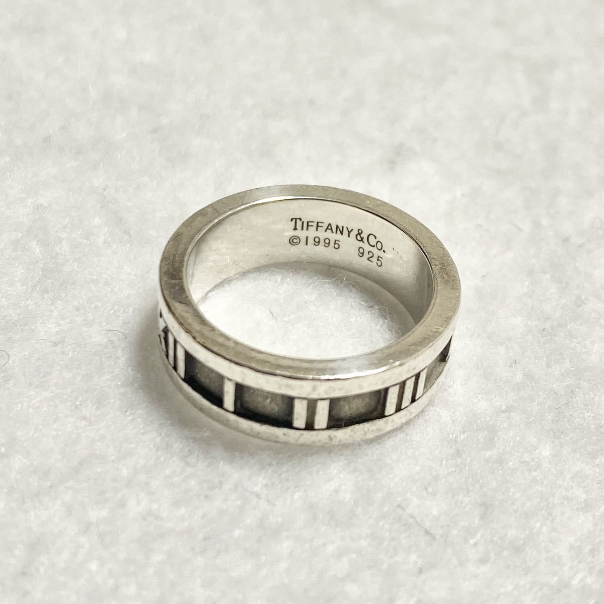 TIFFANY Co ティファニー リング 指輪 シルバー アトラス アクセサリー ナロー silver 925_画像1