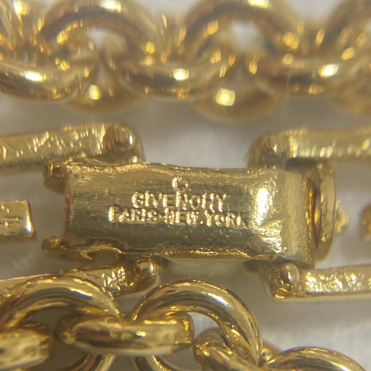 givenchy vintage ジバンシー　ネックレス アクセサリー ゴールドカラー ブランド necklace accessory_画像3