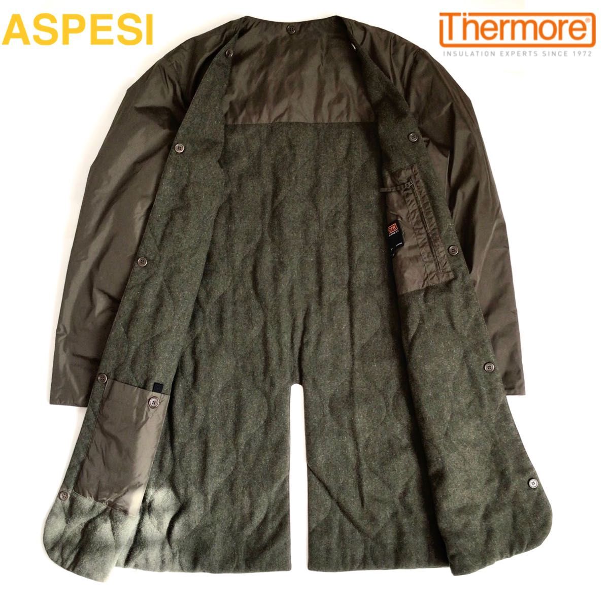 ASPESI × BEAMS F/別注M1950A ガーメントダイ トレンチコート ASPESI × BEAMS F/別注M1950A ガーメントダイ トレンチコート